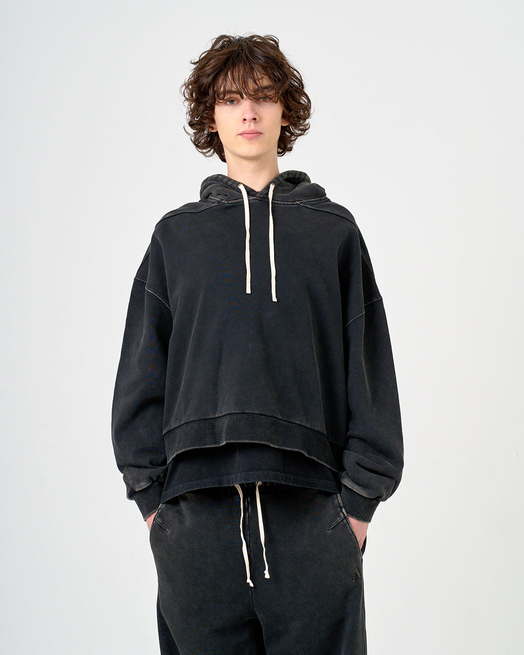 PULLOVER PK/プルオーバーパーカー/CHARCOAL GRAY