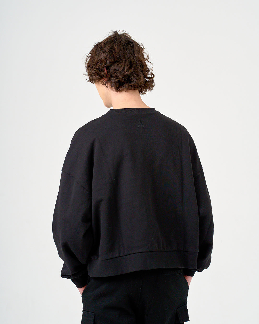 SWEATSHIRT/スウェットシャツ/BLACK