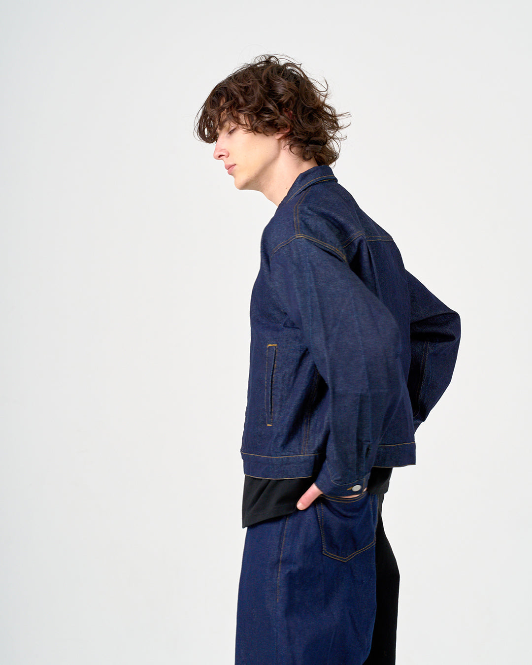 DENIM JACKET/デニムジャケット/NAVY