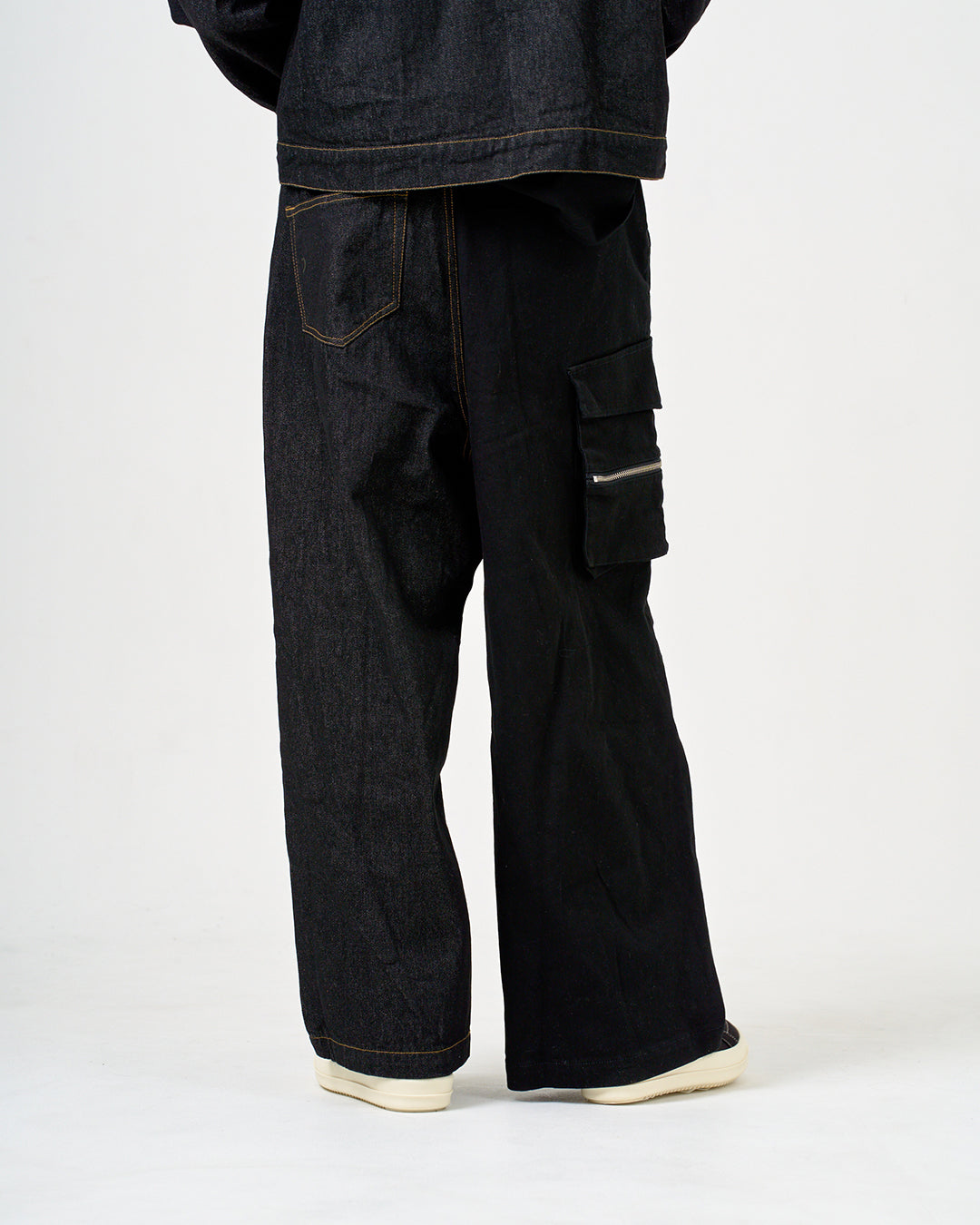 COMBINATION PANTS/コンビネーションパンツ/BLACK