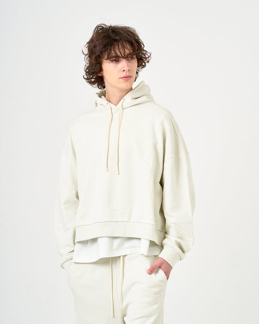 PULLOVER PK/プルオーバーパーカー/OFF WHITE