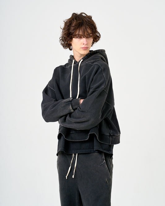 PULLOVER PK/プルオーバーパーカー/CHARCOAL GRAY