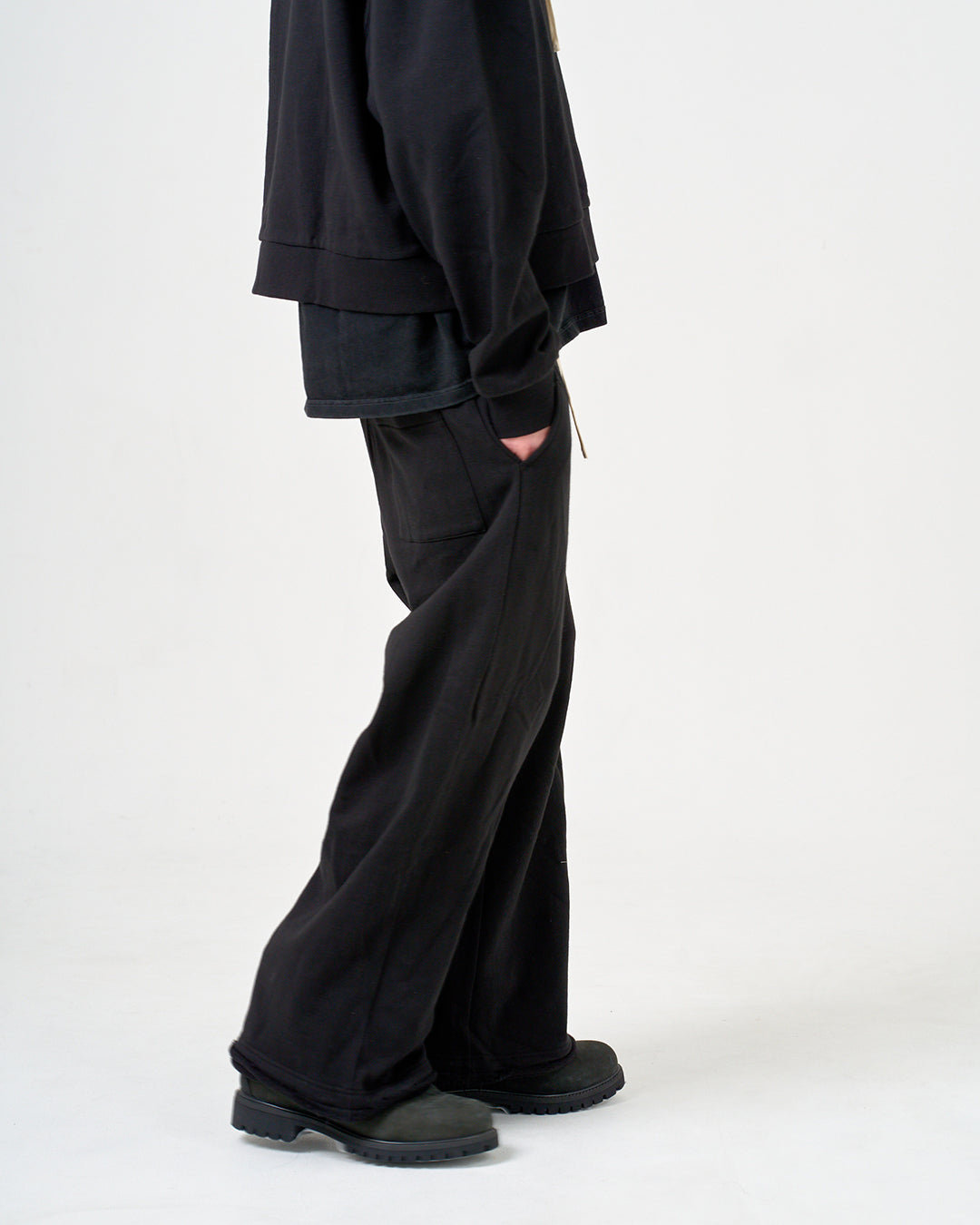 SWEAT PANTS/スウェットパンツ/BLACK