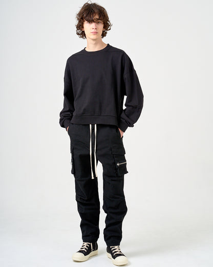 ZIP CARGOPANTS/ジップカーゴパンツ/BLACK