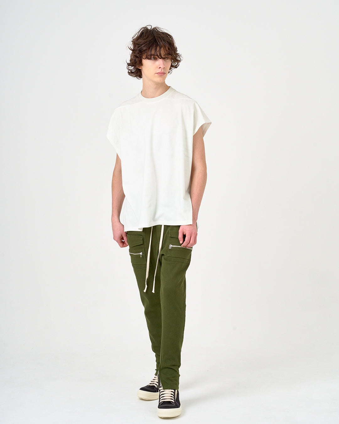 TIGHT CARGOPANTS/タイトカーゴパンツ/KHAKI