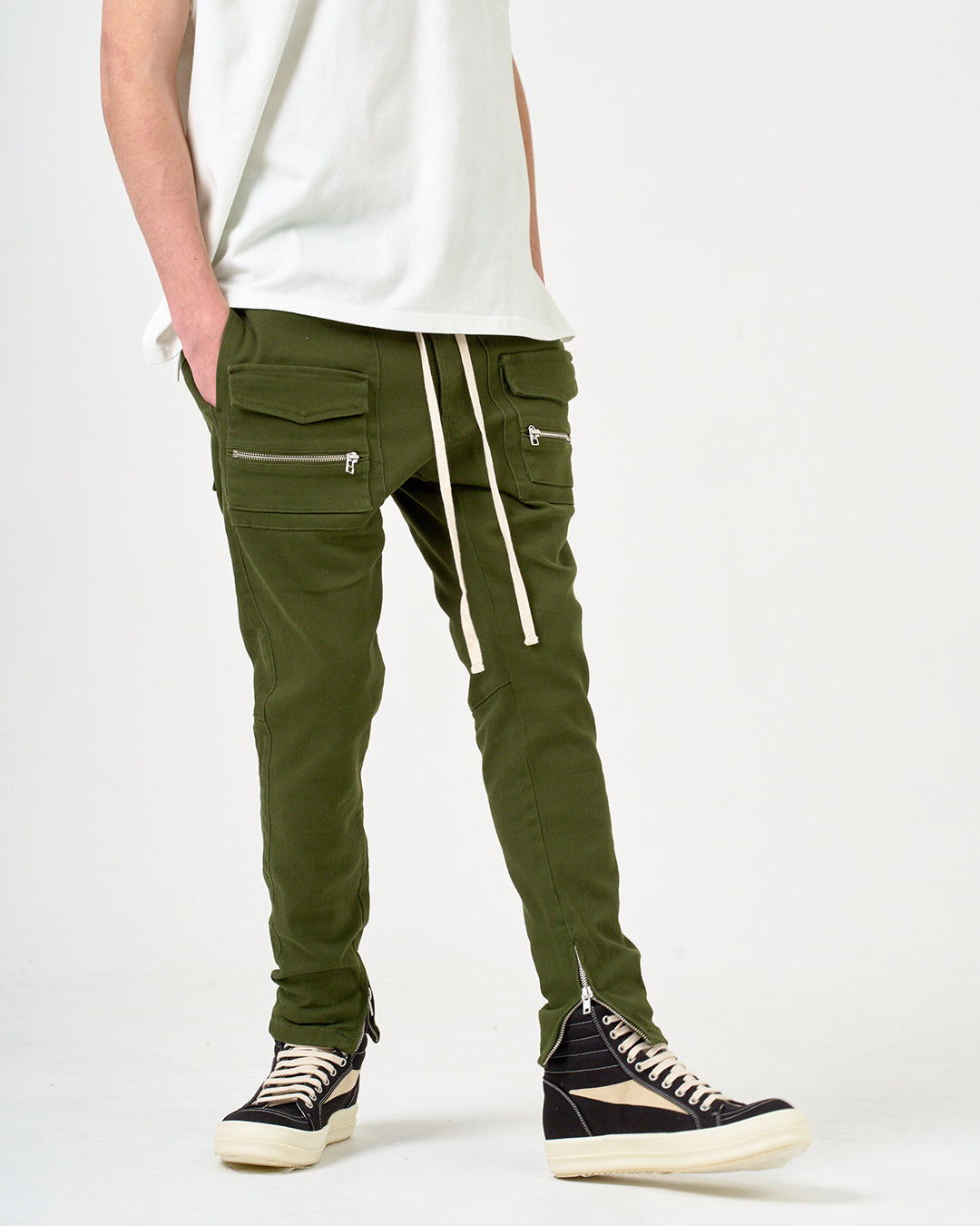 TIGHT CARGOPANTS/タイトカーゴパンツ/KHAKI